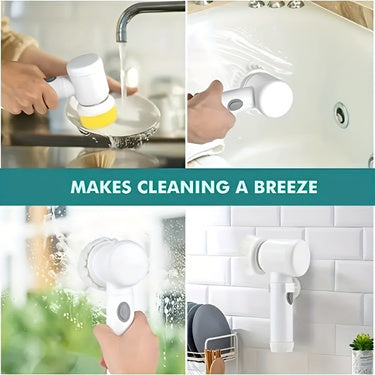 USB Rechargeable Spin Cleaning Brush