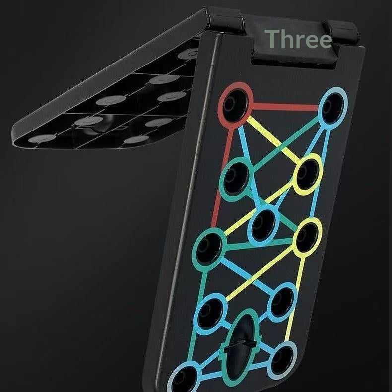 Multi-Functional Foldable Push-Up Board