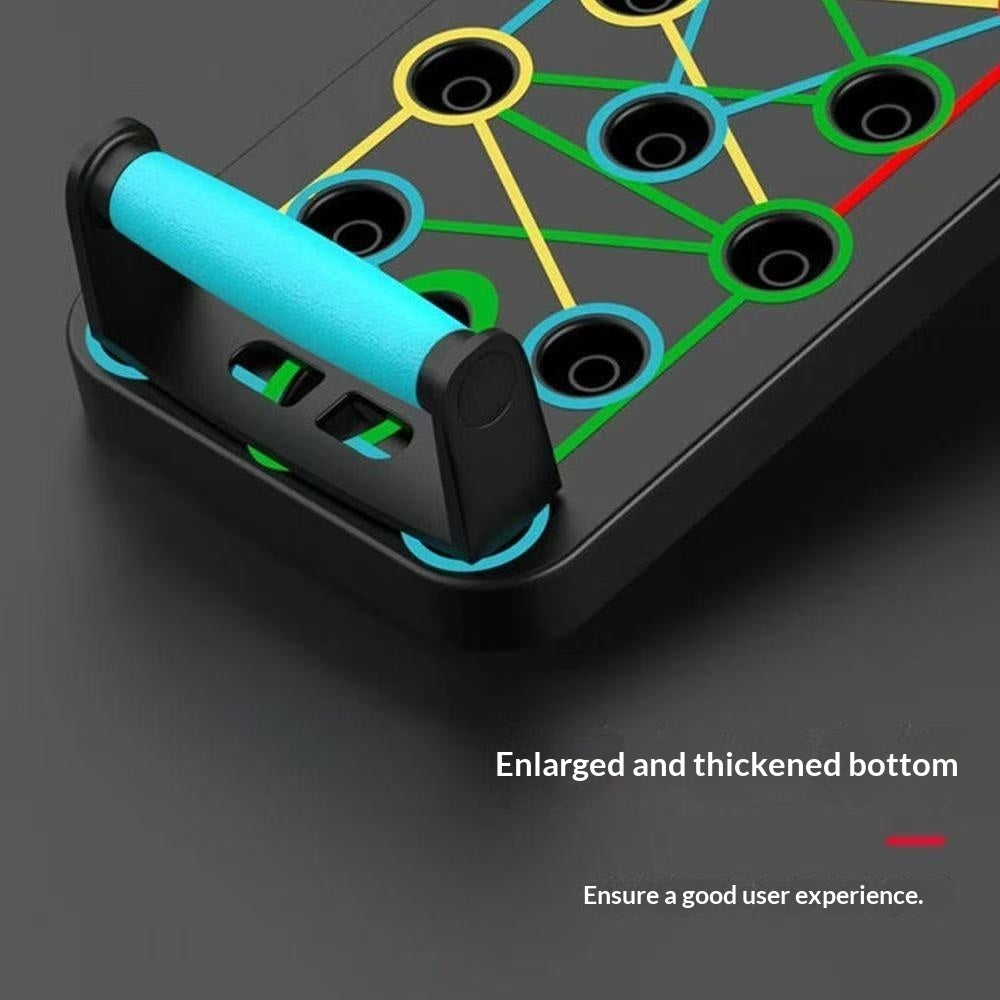 Multi-Functional Foldable Push-Up Board