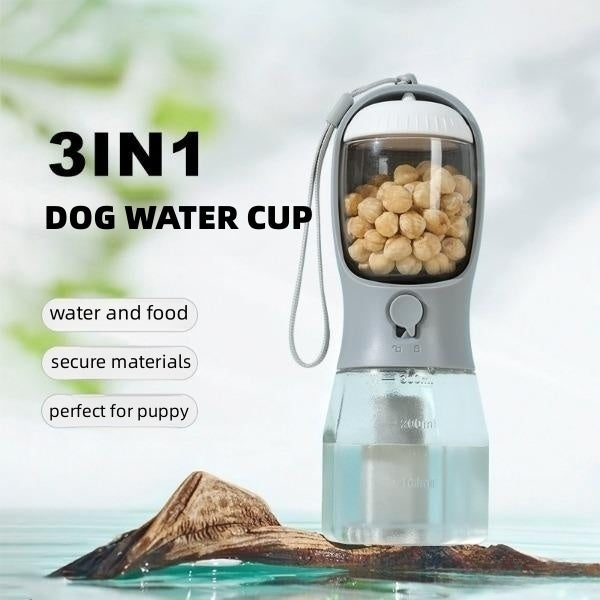 3 In 1 Portable Pet Water Cup – Moodys Extraordinary – Gifts & Collectibles