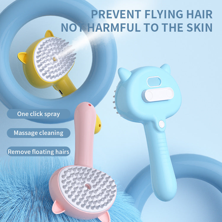 Rechargeable Cleaning Mist Brush